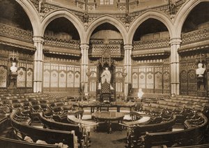 ロンドンギルドホールの一般会議室、1890